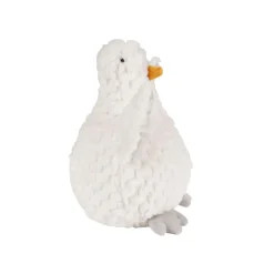 Alula Décorative blanche d16xh22 cm en polyester