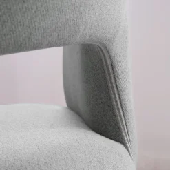 Austen Chaise de bureau de couleur gris