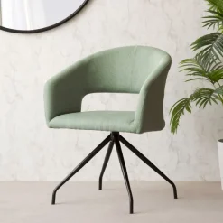 Austen Chaise de bureau de couleur verte