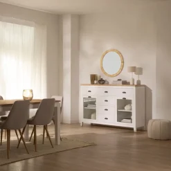 Avelin Buffet blanc et naturel
