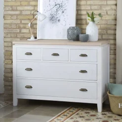 Avelin Confortable blanc et naturel