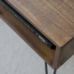 Baltic Table en bois massif et métal