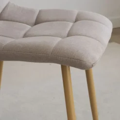 Basilea Chaise rembourrée beige
