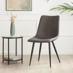 Belmont Chaise rembourrée gris