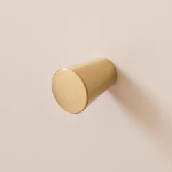 Berna Table de chevet en bois laqué blanc