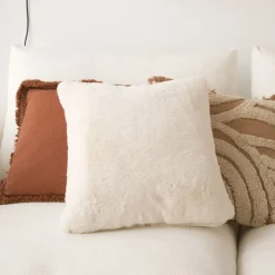 Chey Coussin luxe crème
