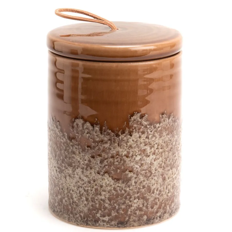 Choses Boîte décorative en grès