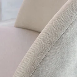 Curie Chaise rembourrée beige