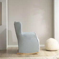 Danat Fauteuil &agrave; bascule bleu turquoise