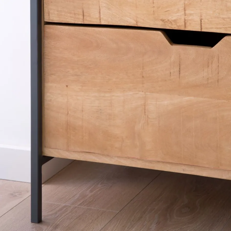 Eifel Sinfonier en bois de manguier et métal