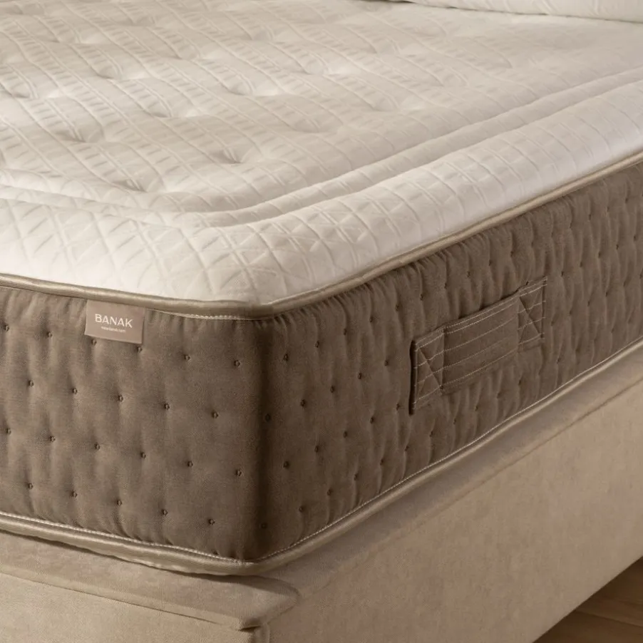 Epona Matelas à ressorts ensachés et viscoélastique 150 x 190 cm