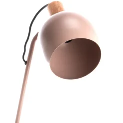 Gotem Lampe de table en bois et en fer