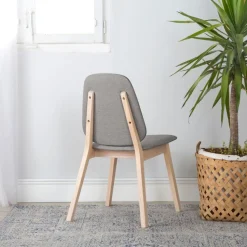 Hudson Silla tapizada gris