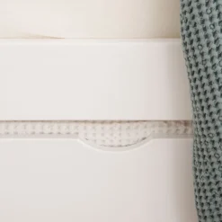 Kivu Lit avec lit gigogne laqué blanc pour matelas 90x190