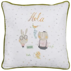 Ladas Coussin pour canapé en coton