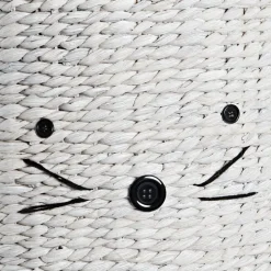 Losme Panier &agrave; linge en fibre