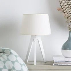 Lure Lampe table 34h blanche