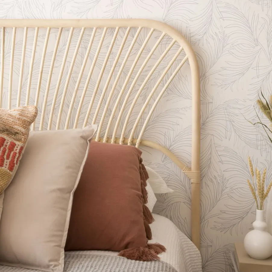 Lux Tête de lit en rotin naturel pour lit de 150 et 160