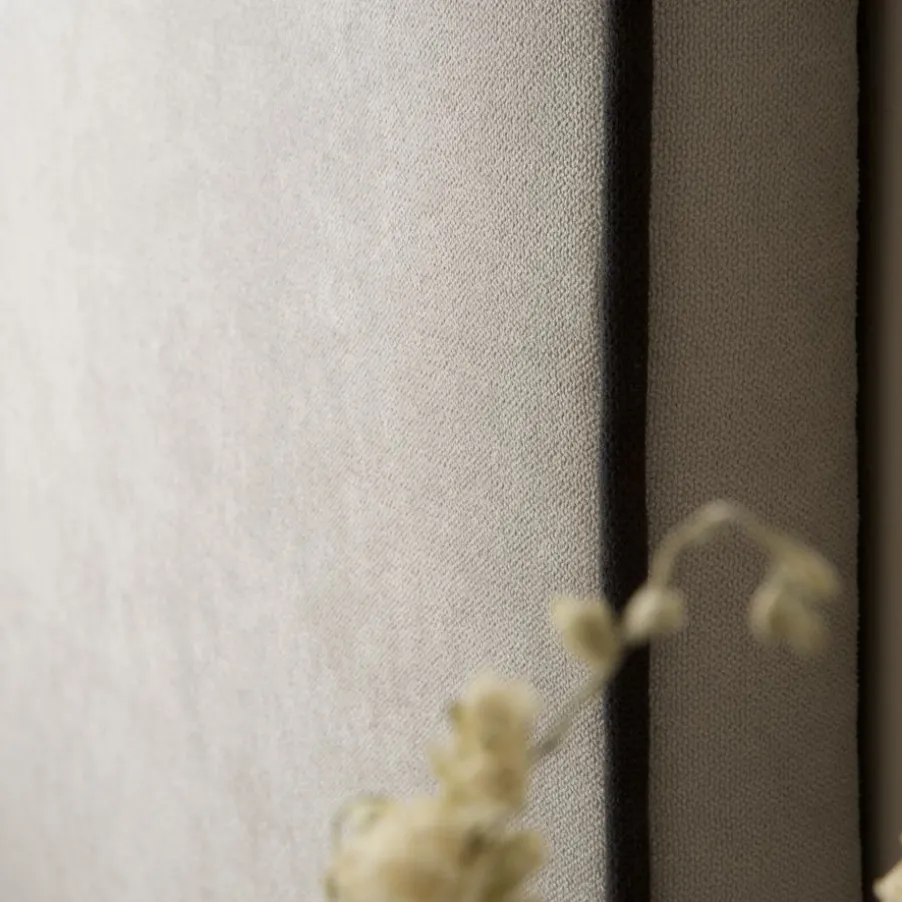 Madary Tête de lit rembourrée beige pour lit de 150 et 160