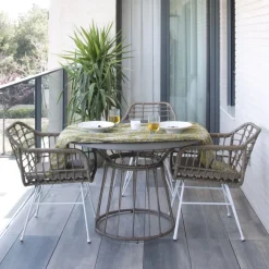 Mattia Chaise de jardin en rotin synthétique