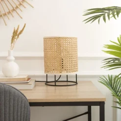 Meko Lampe de table naturelle