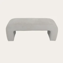 Memoir Banco descalzador tapizado beige
