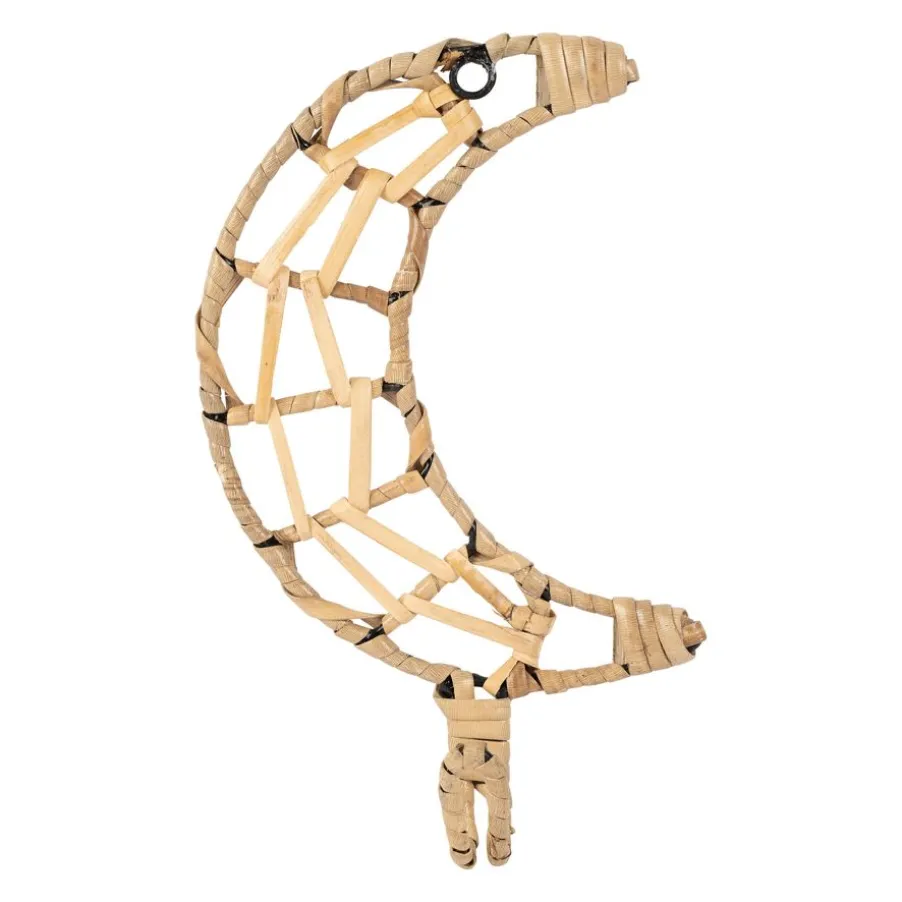 Moon Percha naturelle en rotin