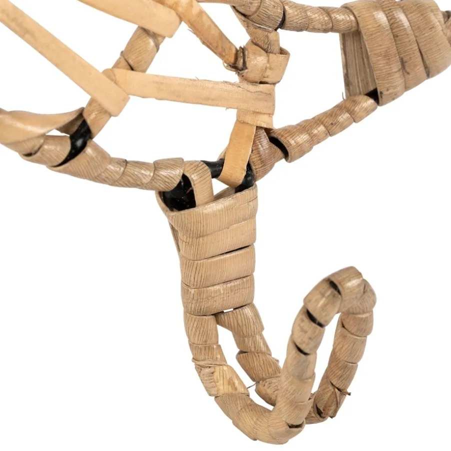 Moon Percha naturelle en rotin