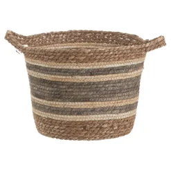 Neya Ensemble de 3 paniers en fibre naturelle
