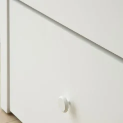 Niza Lit gigogne laqué en blanc pour matelas de 90