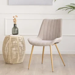 Roma Chaise rembourrée beige