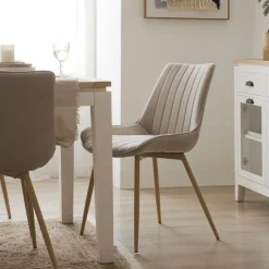 Roma Chaise rembourrée beige