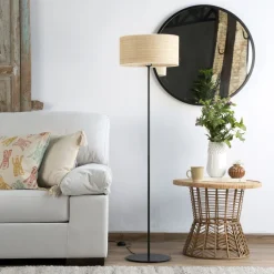 Tawa Lampe pied noir h 155