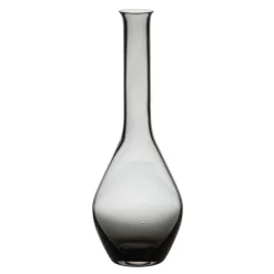 Ton Vase gris en verre décoratif