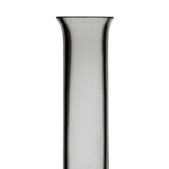 Ton Vase gris en verre décoratif
