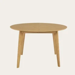 Vivien Mesa de comedor extensible redonda 120/150 de madera natural