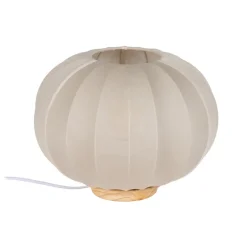 Zolke Lampe de table en métal et tissu